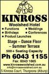 KINGROSS WOOL SHED